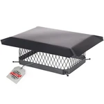 Hy-guard HG1216 Single Flue Bolt On Galvanized Steel Chimney Cover, Mesh 3/4". Fixed Price $68.13.