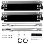 Barbqtime 2 Grill Replacement Parts Porcelain Steel Burner, Black. Fixed Price $21.63.