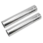 Hoypeyfiy 2.36'' Stove Pipe, 2PCS Lengthen Straight Chimney, Stainless Steel .... Fixed Price $21.78.