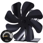 Tomersun 8-BLADE Log Burner Stove Fan Heat Powered- Wood Burning Wi.... Fixed Price $35.76.