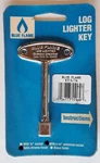 Blue Flame Log Lighter Key - Satin Chrome Finish 5/16 Square Universal Socket. Fixed Price $13.98.