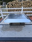 Hy-c Single Flue Chimney Cap 12" X Scalloped Corners Bolt-on Stainless Steel. Fixed Price $19.59.
