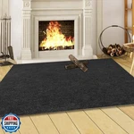 Besimple Fireproof Fireplace Hearth Rug Non Slip Protection Mat. Fixed Price $27.99.