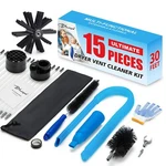 Bluesea Dryer Vent Cleaner Kit, 15-PIECE Ultimate Cleaning Include .... Fixed Price $42.99.