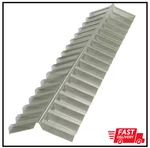 Roof Ridge Cap Flashing Polycarbonate Panel Solar Gray Impact Resistant 4 Ft.. Fixed Price $33.38.