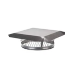 LC14 Round Stainless Steel Clamp On Single Flue Liner Chimney Cap, Inch. Fixed Price $218.35.