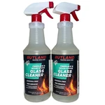 2X Rutland Fireplace Glass & Hearth Cleaner White 32 Fl Oz Spray Bottles New. Fixed Price $35.97.