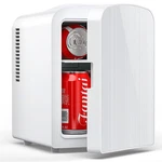 Electactic 4L/6 Cans Mini Fridge, Portable Compact Refrigerator, Small Skin. Fixed Price $61.32.