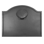 Minuteman International Shell Cast Iron Fireback, Small. Fixed Price $217.03.