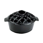 Minuteman International 2.2 Qt Enamel Steamer Lattice Top T-50-BK. Fixed Price $109.99.
