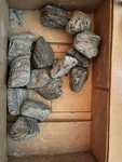 Peterson American Fyre Designs Out Door Fire Pit Gas Log Volcanic Stone VS-25. Fixed Price $35.00.