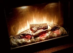 Electric Fireplace Insert Heater Log Flame Effect 34" 1500W- Adj Temp &. Fixed Price $108.99.