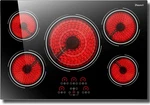 30 Inch Electric Cooktop - 9000W Powerful 5 Burner Stovetop, 220V Built. Fixed Price $409.99.