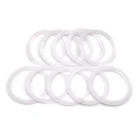 10 Pcs Qiimii White Silicon Tri Clamp Gasket For Clover Fittings 1/2"-4" .... Fixed Price $20.83.