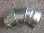 Selkirk 5'' Adjustable Elbow 105222 5RV-EL45/60. Fixed Price $29.95.