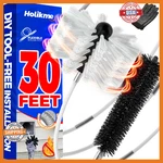 Holikme 30 Feet Dryer Vent Cleaner Kit Flexible Lint Brush With Drill Attachment. Fixed Price $35.63.