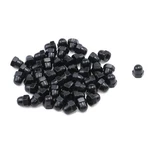 Antrader M4 Thread Dia Dome Cap Head Carbon Steel Nickel Plating Acorn Hex Nu.... Fixed Price $12.73.