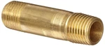 Anderson METALS-56113-0224 Brass Pipe Fitting, Long X 1/8",. Fixed Price $10.86.