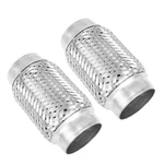 Exhaust Pipe, 2.5" Double Braid Stainless Steel Flexible Heavy Dut.... Fixed Price $68.29.