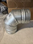 Duravent Pelletvent In. 90-DEGREE Elbow Model# 4PVL-E90 For Stove. Fixed Price $48.80.