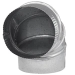 Imperial GV0293-C 24 Ga. Galvanized Stove Pipe Elbow 6 X Dia. In. (pack Of 8). Fixed Price $87.92.
