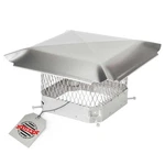 Hy-guard HGSS99 Single Flue Bolt On Stainless Steel Chimney Cover, Mesh Size .... Fixed Price $172.28.