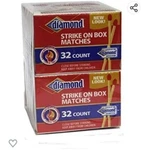 Greenlight Diamond Strike Box Small Wooden Penny Kitchen Matches 320 Count. Fixed Price $7.95.