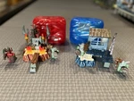 Mega Bloks-fire And Ice Dragons-fire Sentry 9856 Post 9857. Fixed Price $28.00.