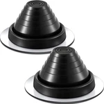 Yaocom 2 Pcs #3 Metal Pipe Od 1/4" To 5",7-3/4 Inch Base Diameter, Black. Fixed Price $37.81.