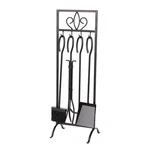 5-PIECE Fireplace Tools Set For Places, Pits, And Wood.... Fixed Price $79.16.