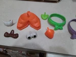 Lot Of Mr. Potato Head Spare Parts- Used No Box-mostly Western. Fixed Price $9.67.