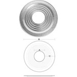 Selkirk Rv In. X 4-3/4 9-1/2 Gas Vent Collar 104460. Fixed Price $19.88.