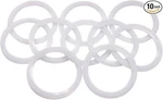 10 Pcs White Silicon Tri Clamp Gasket For Clover Fittings 3" Inch). Fixed Price $22.00.