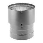 Duravent Dvl Stove Pipe Increaser, 8 Inch 6 Diameter, Black (open Box). Fixed Price $69.16.