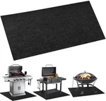 Under Grill Mat, Bbq Splatter Double-sided Fireproof Oil-proof Gri.... Fixed Price $12.22.