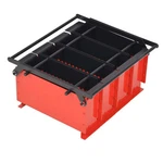 Paper Log Briquette Maker Steel 15"X12.2"X7.1" Black And Red. Fixed Price $151.40.