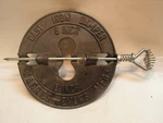 Jackes Evans Original Cast Iron 8" Inch Damper Wood Stove Pipe Heater Flue. Fixed Price $16.99.