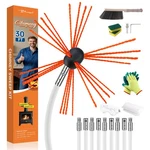 Bluesea 30 Chimney Sweep Kit, Ergonomic Cleaning Feet, White. Fixed Price $85.35.
