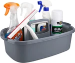 Cleaning Supplies Caddy, Household Tools Organizer With Handle, Large Plastic Bu. Fixed Price $27.93.