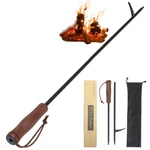 Bizouter Fire Poker For PIT,34IN 2IN1 Foldable & Blow Stick F.... Fixed Price $46.07.