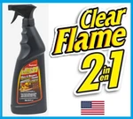 Imperial Clear Flame & 1 Glass And Masonry Cleaner 25OZ Tough Soot! #KK0330. Fixed Price $22.99.