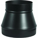(2)-BLACK 5" 6" 24 Ga Furnace Heat Stove Pipe Increaser Imperial Mfg BM0059. Fixed Price $63.89.