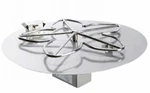 Hpc 54" Flat Pan Style Fire Pit Insert, Natural Gas, PENTA54EI-NG/120VAC. Fixed Price $5042.00.