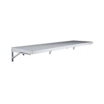 Amgood 18 In. X 60 Stainless Steel Folding Wall Shelf. Fixed Price $179.95.