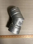 Duravent 3" X Stove Pipe Elbow Silver (3PVL-E45R). Fixed Price $55.00.