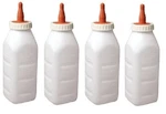 Fairchild 1984 Advance 2 Qt Lamb Screw Top Feeder Bottle Sets Nipples - Pk. Fixed Price $56.97.