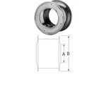 Selkirk Rv In. X 4-5/8 Gas Pipe Wall Thimble 187704. Fixed Price $35.17.