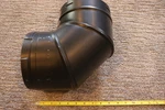 46DVA-E90B Duravent Directvent Pro 90-DEGREE Elbow Angle Black. Fixed Price $60.00.