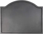 Classic Small Black Cast Iron Fireback - Timeless Fireplace Elegance. Fixed Price $312.99.