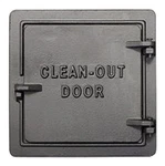 Us Stove Chimney Clean Out Door, 8", Cast Iron, Durable, Masonry Installation. Fixed Price $48.95.